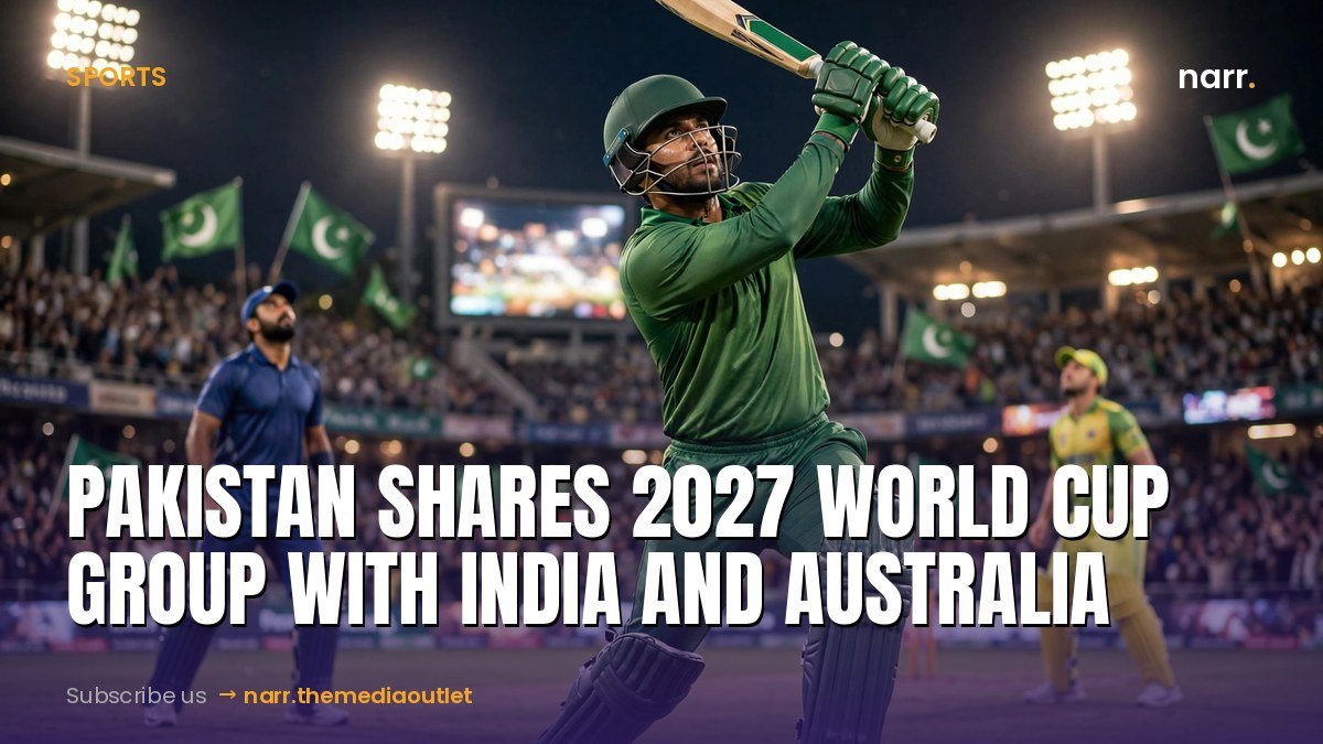 Australia Cricket Plans Impact Pakistan World Cup Group and Upcoming Series