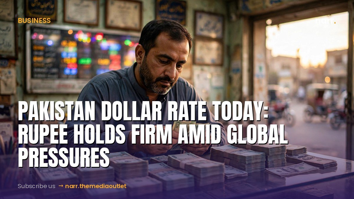 Pakistan Dollar Rate Today: Rupee Holds Firm Amid Global Pressures
