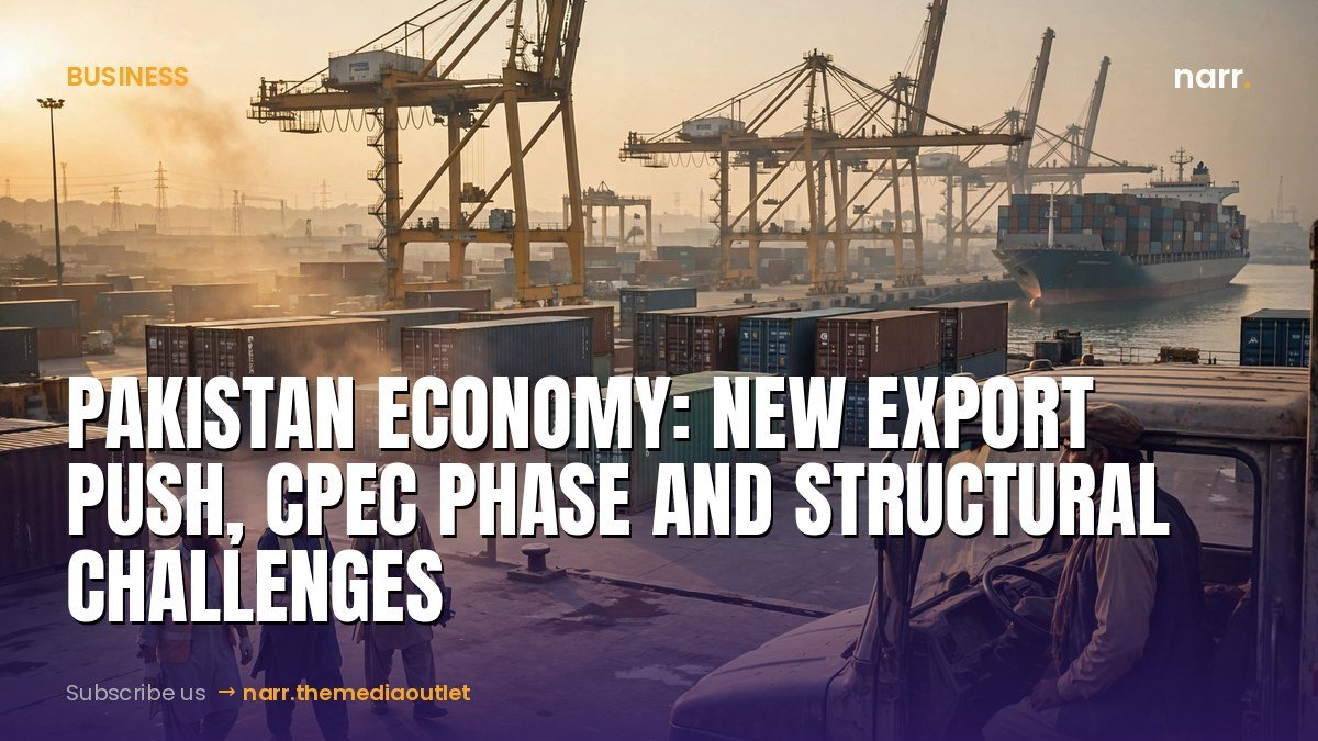 Pakistan Economy: New Export Push, CPEC Phase and Structural Challenges