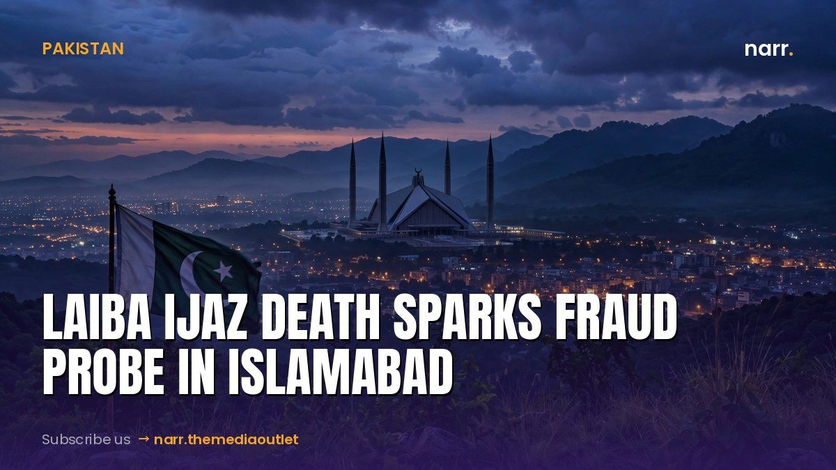 Laiba Ijaz death sparks fraud probe in Islamabad