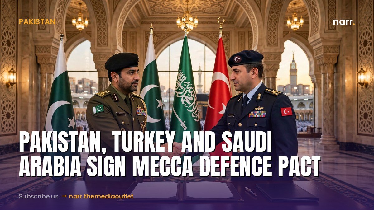 Pakistan, Turkey and Saudi Arabia sign Mecca defence pact