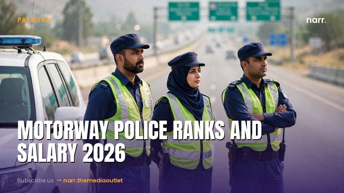 Motorway Police Ranks and Salary 2026: National Highways and Motorway Police Pakistan