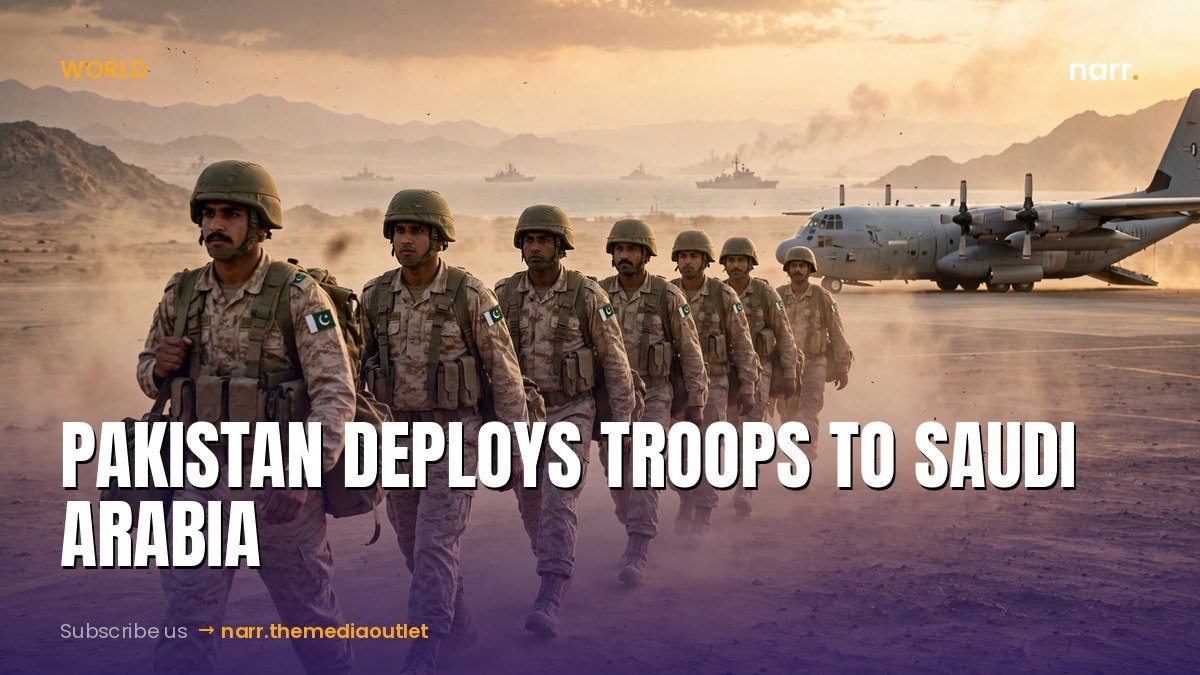 Pakistan Deploys Troops to Saudi Arabia Amid Houthi Threat