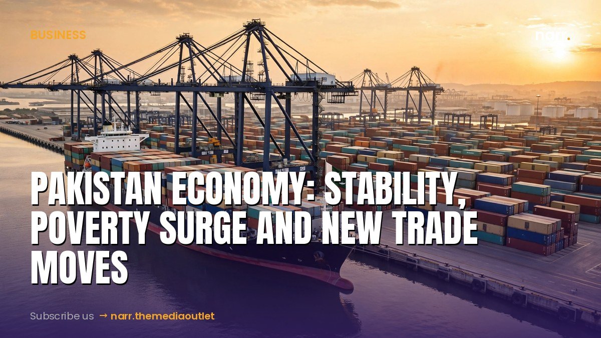 Pakistan Economy: Stability, Poverty Surge and New Trade Moves