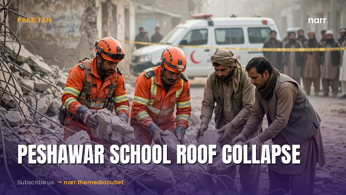 Peshawar School Roof Collapse Kills At Least 35, Mostly Students; Rescue Operation Ends