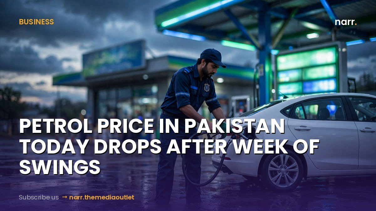 Petrol price in Pakistan today drops after week of swings