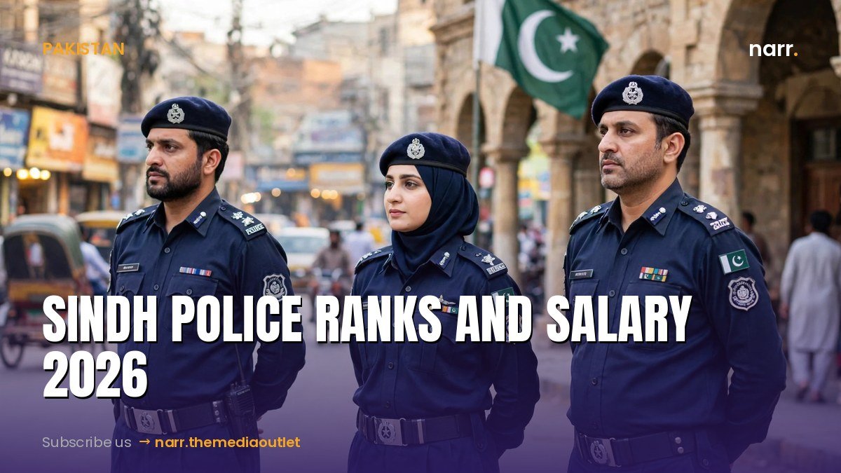 Sindh Police Ranks and Salary 2026: Complete List with BPS Grades