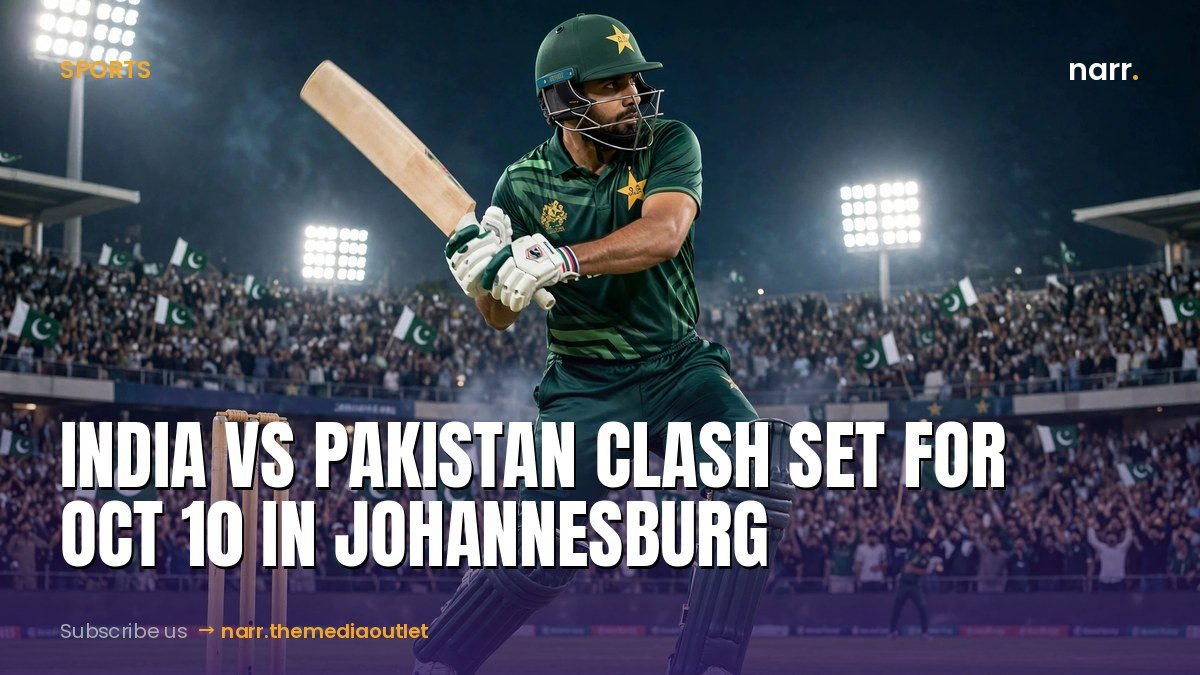 2027 Cricket World Cup schedule reveals India-Pakistan clash in Johannesburg