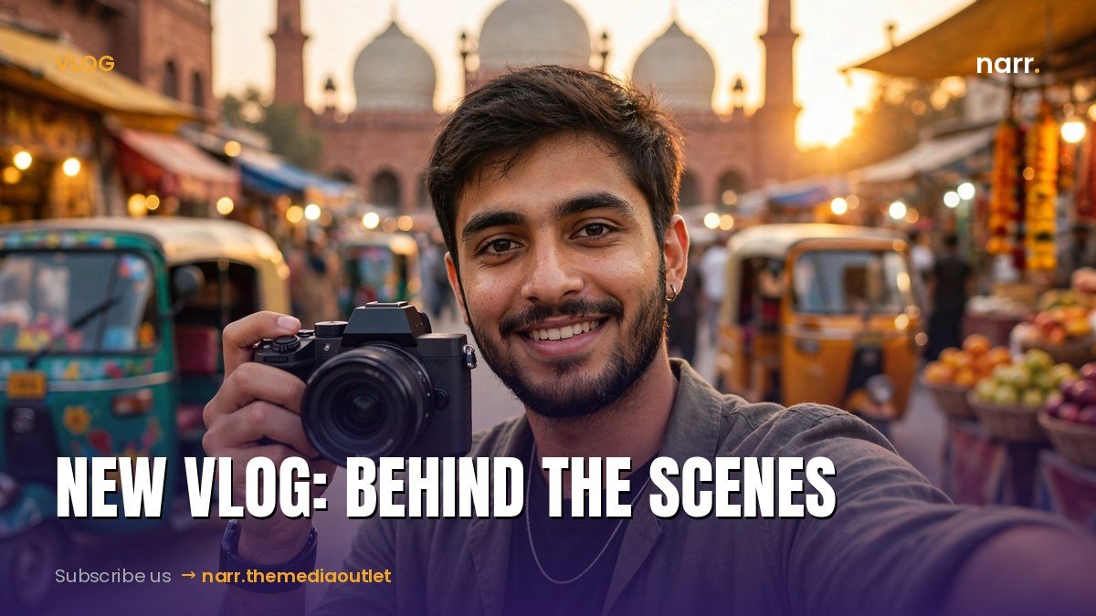 New Vlog: Behind the Scenes