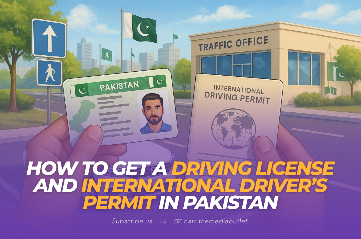 How to Get a Driving License and International Driver’s Permit in Pakistan