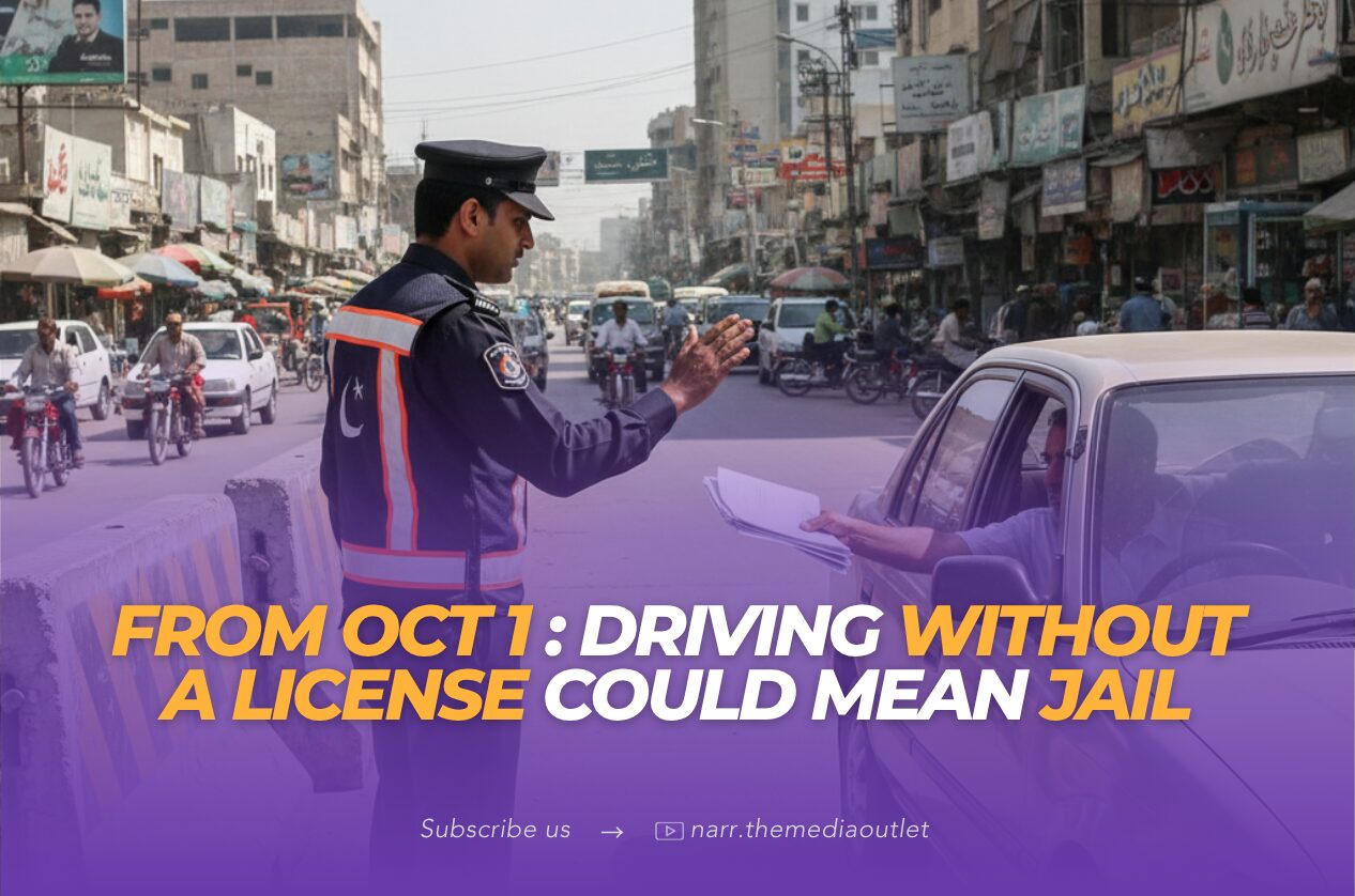 From Oct 1: Driving Without a License Could Mean Jail