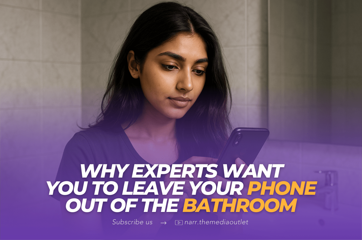 Cell phones in the bathroom