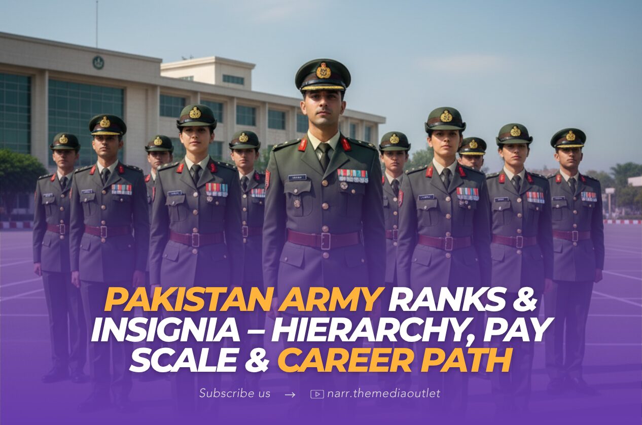 Pakistan Army Ranks & Insignia – Hierarchy, Pay Scale & Career Path