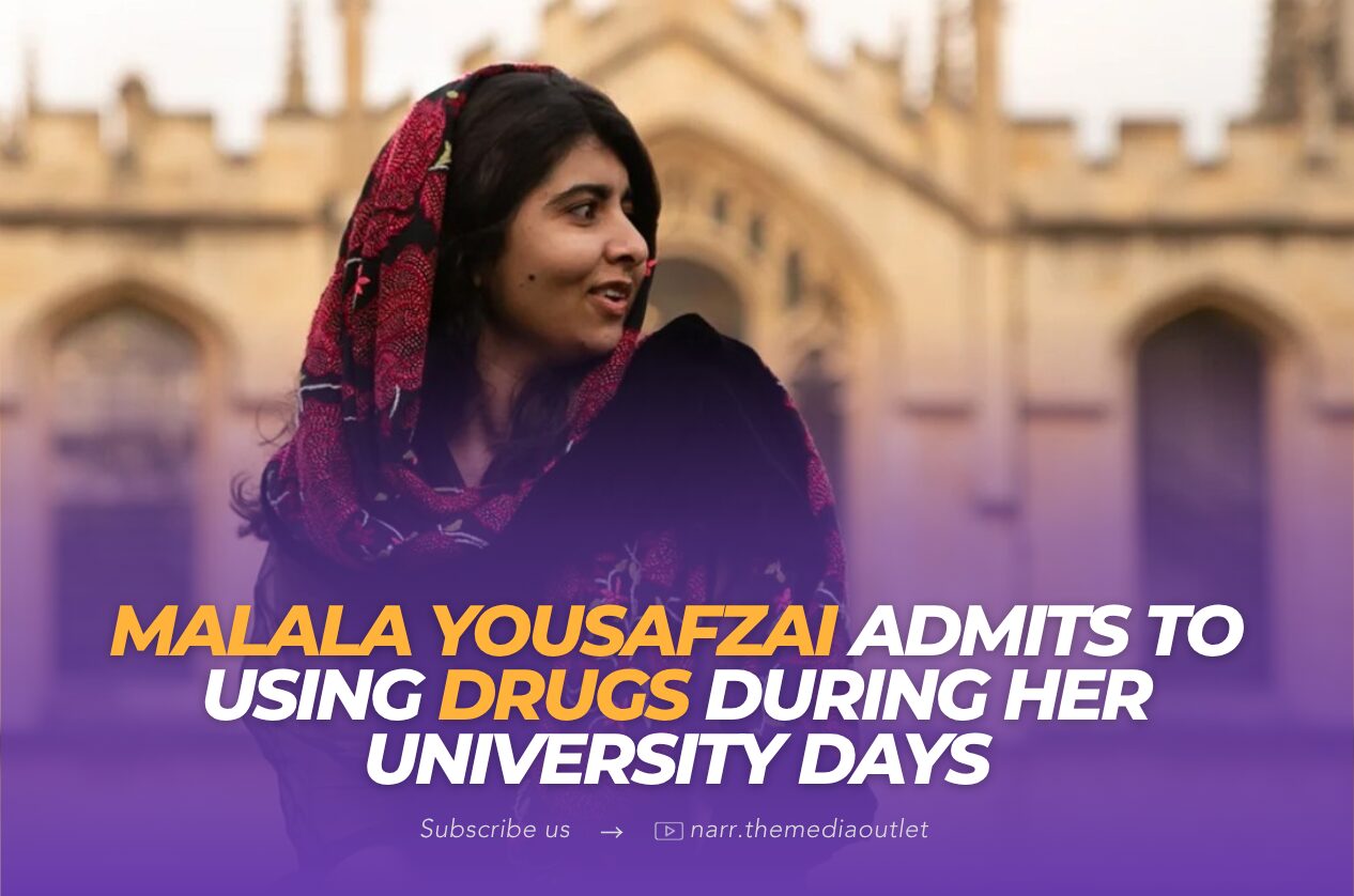 Malala Yousafzai admits to using drugs during her university days