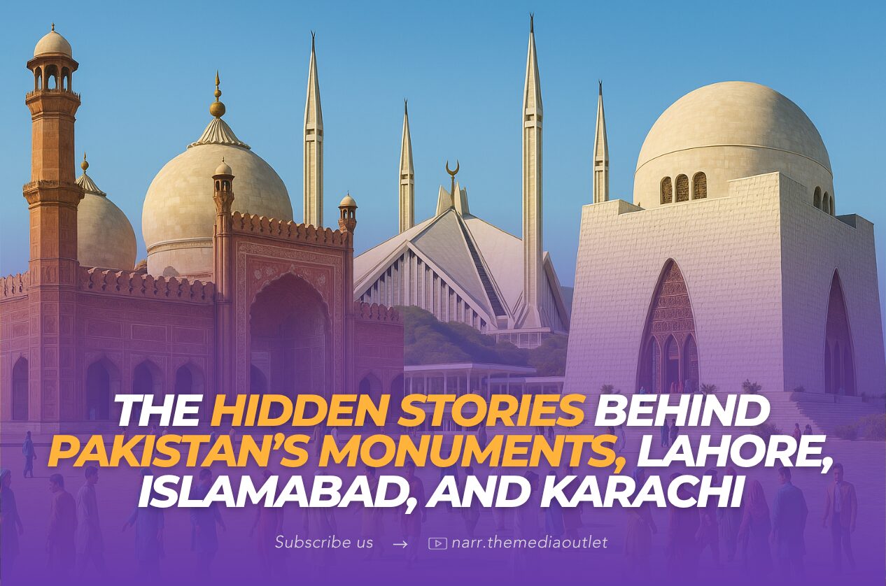 The Hidden Stories Behind Pakistan’s Monuments, Lahore, Islamabad, and Karachi